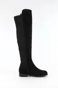 Black Over Knee Riding Boots