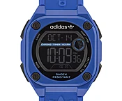 Adidas Men's City Tech Two AOST23061 Blue Digital Watch 45mm NEW