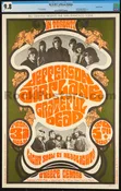 BG-74 - Grateful Dead - Jefferson Airplane - 1966 Poster - O'Keefe Center Toronto - CGC Graded 9.8