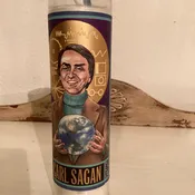 Carl Sagan Candle