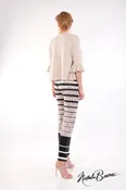 3/4 Bell Sleeve Crop Jacket - Amalfi