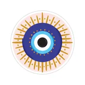 Bloomwolf Studio - Evil Eye Vinyl Sticker