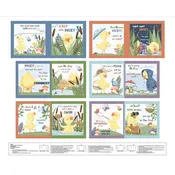 A Day With Ducky - Lucky Duck by Sweet Cee Creative - Studio E Fabrics - 36" x 43" Book Panel