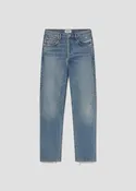 AGOLDE 90's Pinch Waist Crop (Comfort Stretch) In Renew