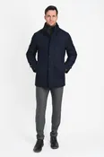 City Active Hooded Parka, Navy