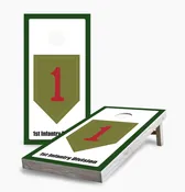1st Infantry Division Cornhole Game Set | Board &amp; Bags