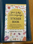 Yarn is my Love Language Sticker Book — Ewetopia