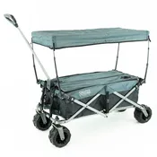 Creative Wagon All-Terrain Deluxe Collapsible Wagon w/ Cooler Rack