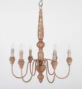 6 LIGHT CHANDELIER