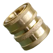 Garden Hose Quick Couple Socket, Brass