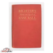 1914 Richter's History and Records of Base Ball Hardcover Book - Extremely Rare