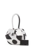 Adam Pendleton x Gabriela Hearst Nina Bag in Black & White Satin № 16