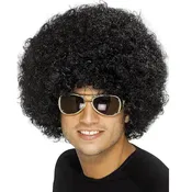 70S FUNKY AFRO WIG BLACK