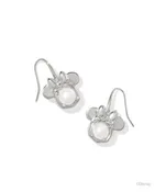 Kendra Scott Minnie Drop Ear Silver