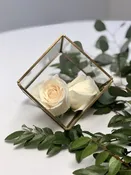 Gold Square Geometric — Studio B Floral