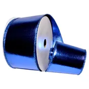 2-1/2″ WIRED LAMÉ 10YD Royal Blue