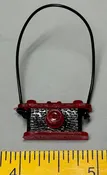 Miniature Plastic Red/Black Camera (7/8″ x 1/2″)