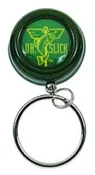 Dr. Slick Pin-On-Reel, Green, Steel Cord, "O" Ring