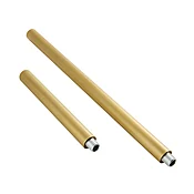 (1) 6" and (1) 12" Antique Brass Ext Pipe