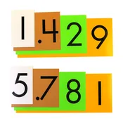 4-Value Decimal Place Value Cards