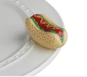 A231 Nora Fleming “Chicago Dogs” (Hot Dog) Mini