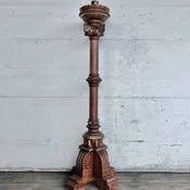 Carved Victorian Candle Holder — Aurora Mills