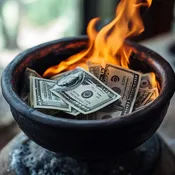 Ancestor Money Burning Ritual Service