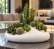 Cactus and Succulent Arrangement