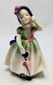 1935 Royal Doulton & Co. Babie Girl Porcelain Figurine 5 Inch
