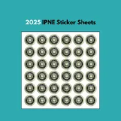 2025 IPNE Book Award Stickers