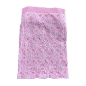 Strapless Jacquard Top - Pink