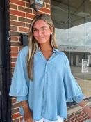 Blue Ridge Denim Top