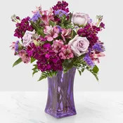 Purple Presence™ Bouquet- VASE INCLUDED