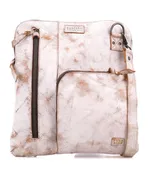 Bed Stu Aiken Leather Crossbody Icicle Rustic Nectar Lux