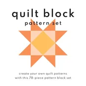 Quilt Block Pattern Set - Sunset