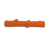 orange latex stick chew toy