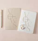 Set of 2 Vow Books