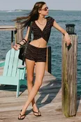 Out From Under Bec Foldover Shorts