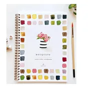 Bouquet Watercolor Workbook