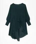 CREPE LONG BLOUSE