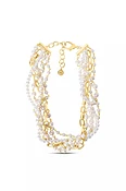 Martha Stewart Four Strand Long Pearl Necklace