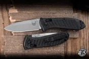 Benchmade Mini Presidio II AXIS Lock Knife Carbon Fiber 3.2" S30V Stonewash 575-1
