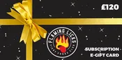 £120 Flaming Licks subscription e-gift card