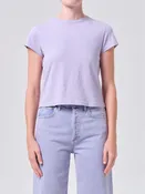 Adine Shrunken Tee in Lilac