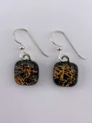 Dichroic Dangle Earring-2108