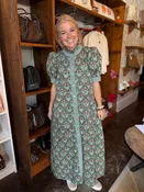 Anna Maxi Dress Hunter Green