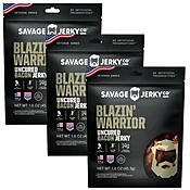 Blazin' Warrior Bacon Jerky (3 Pack)