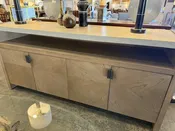 Ash Media/Sideboard w/Bronze Pulls — At Hom