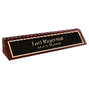 10 1/2" Piano Finish Desk Wedge