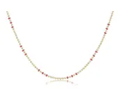 15" Choker Hope Joy - Bright Pink